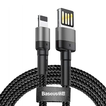 کابل تبدیل USB به لایتنینگ باسئوس مدل CALKLF-HG1 Cafule Special Edition طول 2 متر